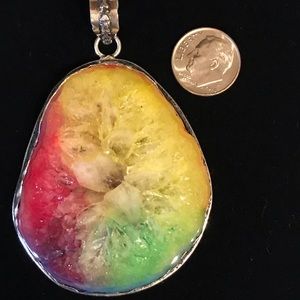 Solar Quartz Pendant 💗